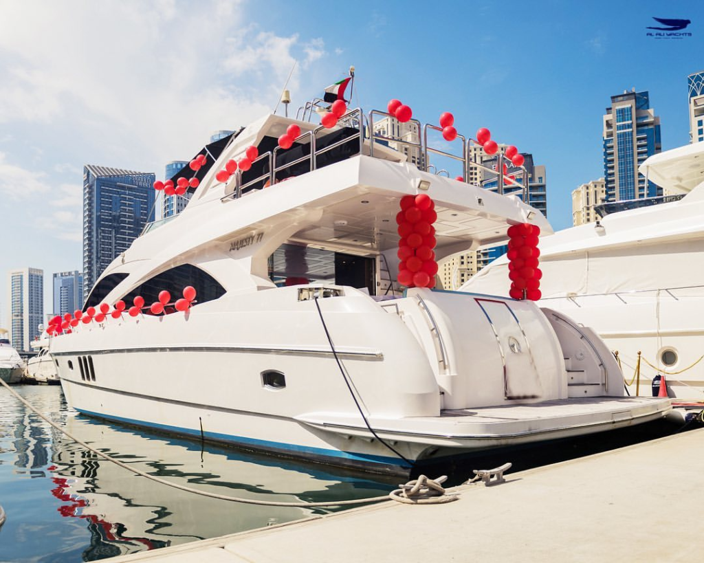 Plan a Perfect Valentine's Day on Dubai Yacht Rental: Tips & Ideas