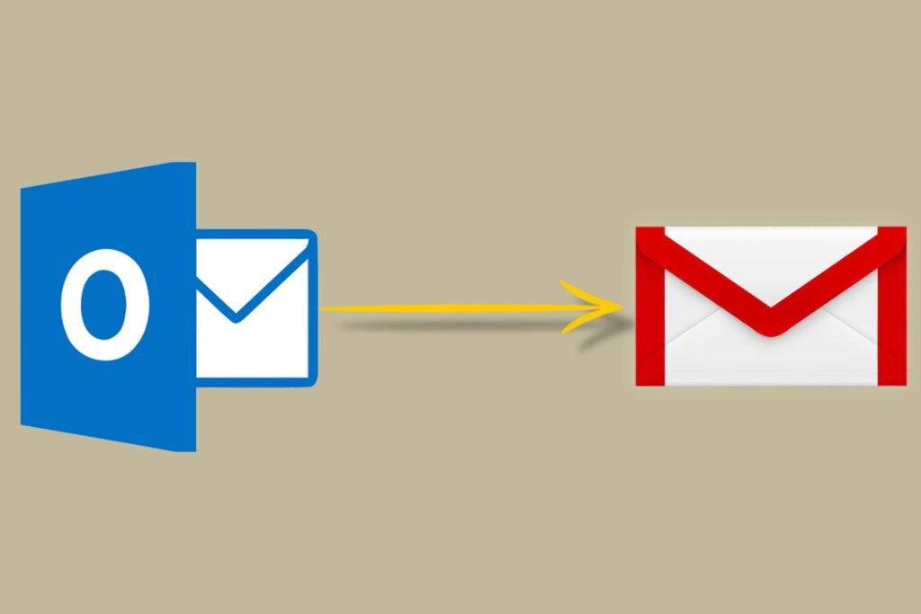 transfer emails from outlook to gmail
