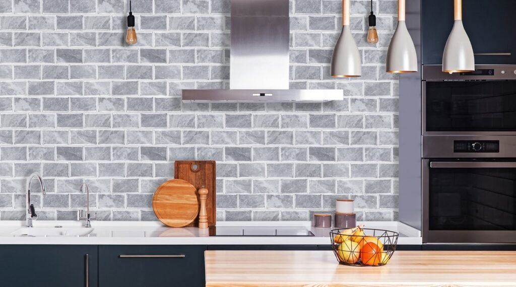 Stick Backsplash in the Kitchen