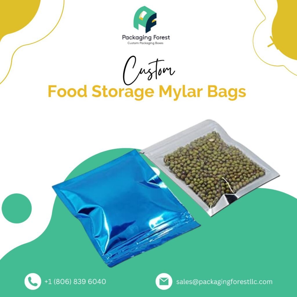 Food Storage Mylar Bags - Packaging Forest LLC Texas